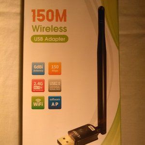 EDUP 150 Mbps Wireless USB Adapter 2.4GHz  802.11n; Model: EP-MS8551